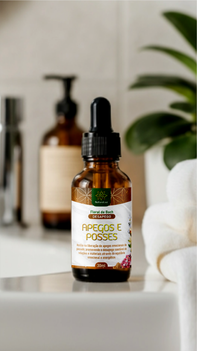 Floral de Bach - Desapego e Posses - 30ml