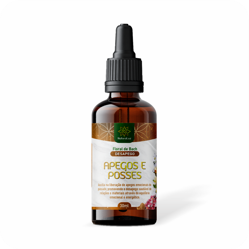 Floral de Bach - Desapego e Posses - 30ml