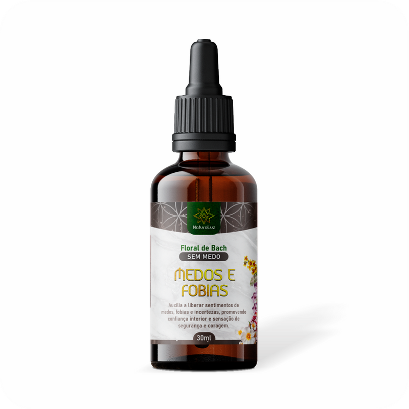 Floral de Bach - Medos e Fobias - 30ml