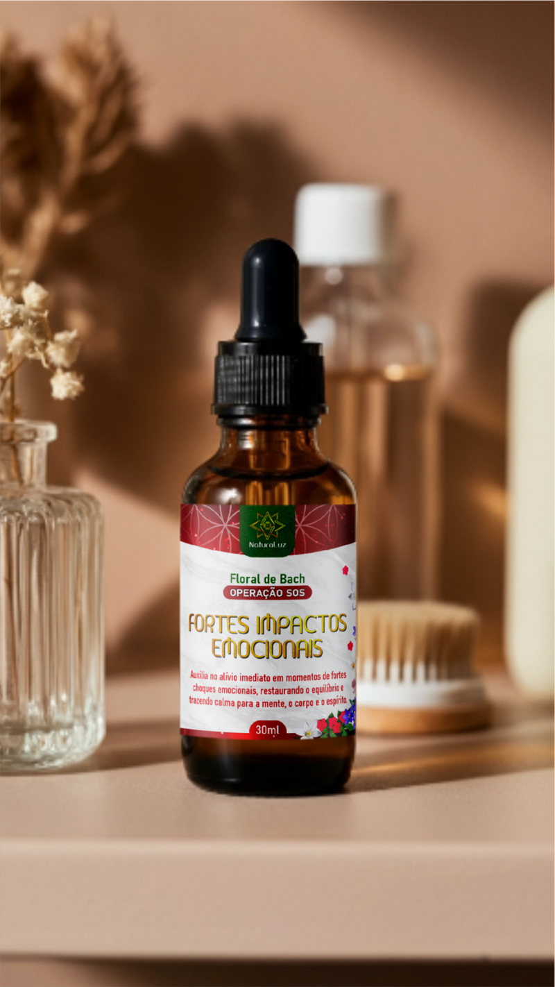 Floral de Bach - SOS Fortes Impactos Emocionais - 30ml