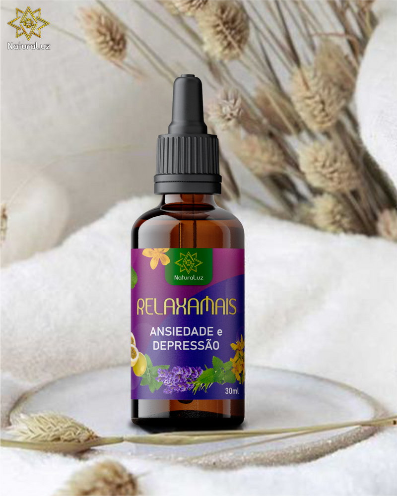 COMPRE 4 e LEVE 5 - RELAXAMAIS Extrato Liquido de Ervas 30ml